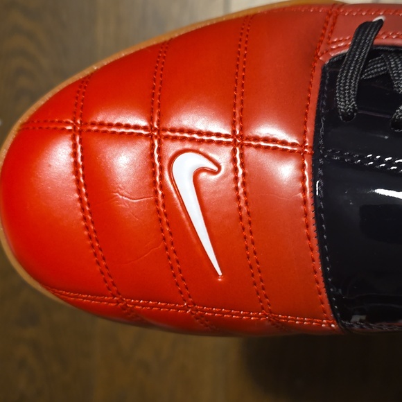 Nike Men's T90 Athletic Sneaker, Color Black/White-University Red, $110.00 USD - Picture 13 of 16